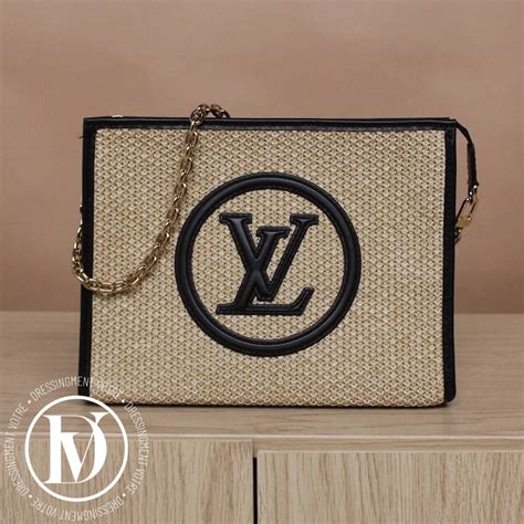 pochette raphia louis vuitton|louis vuitton mini pochette.